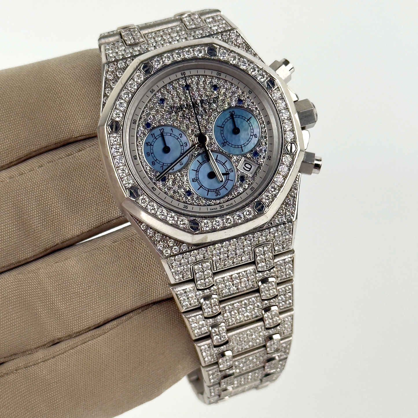 Audemars Piguet Royal Oak Chronograph 25978BC “Factory Diamonds”