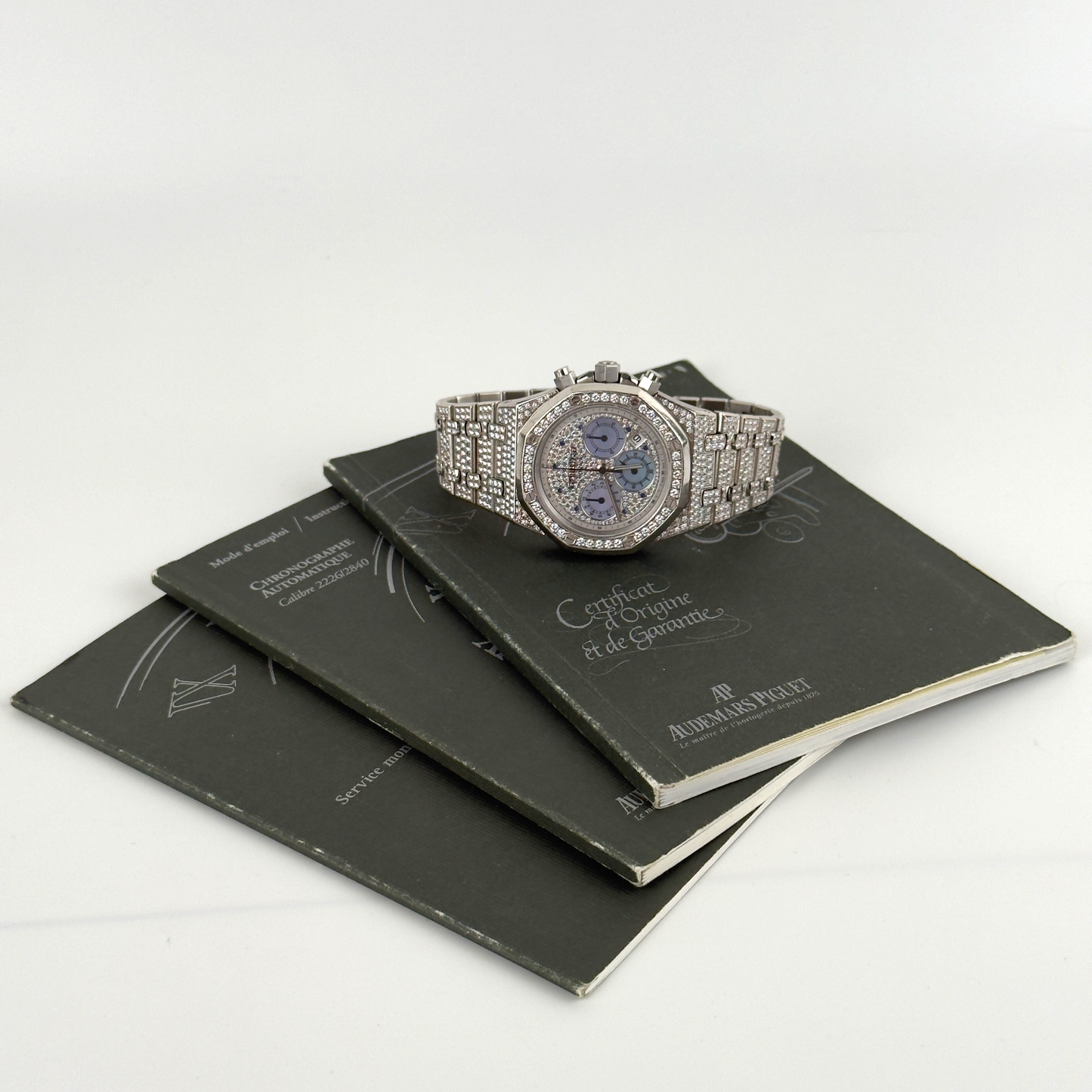 Audemars Piguet Royal Oak Chronograph 25978BC “Factory Diamonds”
