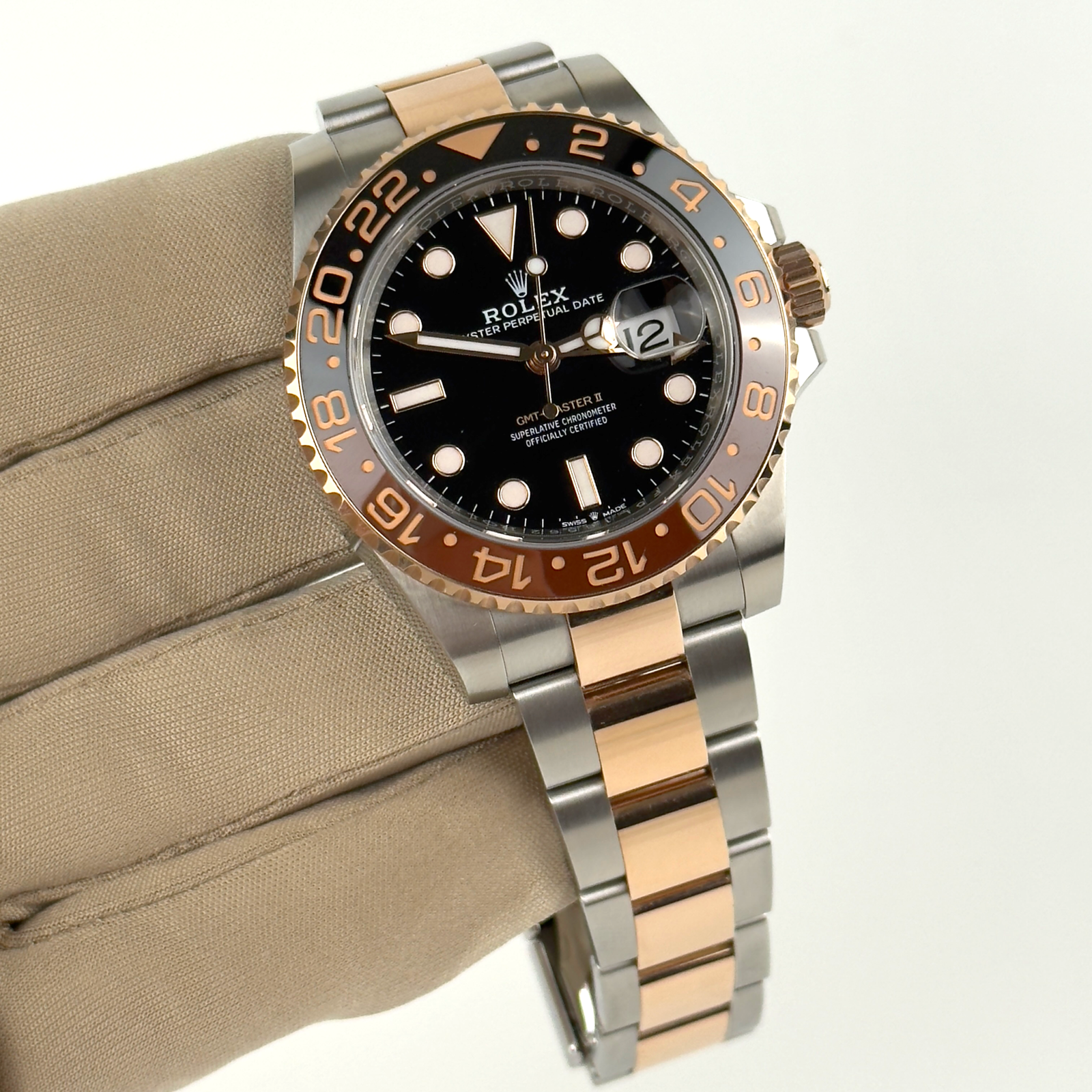 Rolex 126711CHNR GMT Master II Rooter Two Tone 18K/SS 2023