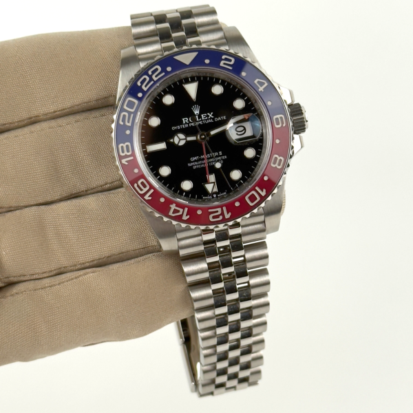 Rolex 126710BLRO GMT Master II Pepsi Stainless Steel Jubilee 2023